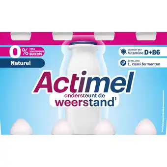 Albert Heijn Actimel Drinkyoghurt naturel 0% aanbieding