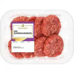 Albert Heijn AH Excellent Mini hamburger aanbieding