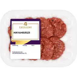 Albert Heijn AH Excellent Mini hamburger aanbieding