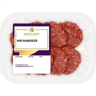 Albert Heijn AH Excellent Mini hamburger aanbieding