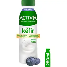 Albert Heijn Activia Kefir bosbessmaak aanbieding