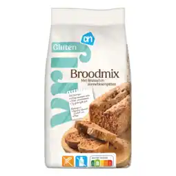 Albert Heijn AH Glutenvrij Broodmix met lijnzaad & zonnebloempitten aanbieding
