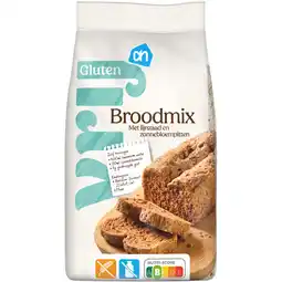 Albert Heijn AH Glutenvrij Broodmix met lijnzaad & zonnebloempitten aanbieding