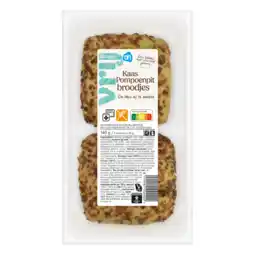 Albert Heijn AH Glutenvrij Kaas pompoenpit broodjes aanbieding