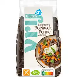 Albert Heijn AH Glutenvrij Biologisch boekweit penne volkoren aanbieding