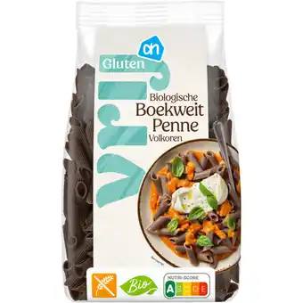 Albert Heijn AH Glutenvrij Biologisch boekweit penne volkoren aanbieding