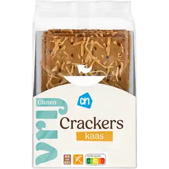 Albert Heijn AH Glutenvrij Crackers kaas aanbieding