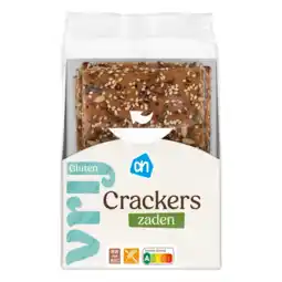 Albert Heijn AH Glutenvrij Crackers zaden aanbieding