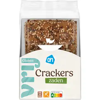 Albert Heijn AH Glutenvrij Crackers zaden aanbieding