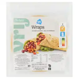 Albert Heijn AH Glutenvrij Wraps aanbieding