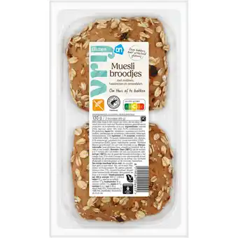 Albert Heijn AH Glutenvrij Mueslibroodjes aanbieding