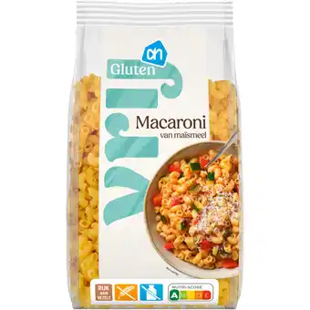 Albert Heijn AH Glutenvrij Vezelrijke macaroni aanbieding