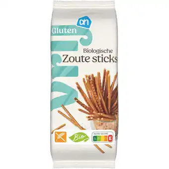 Albert Heijn AH Glutenvrij Biologische zoute sticks aanbieding
