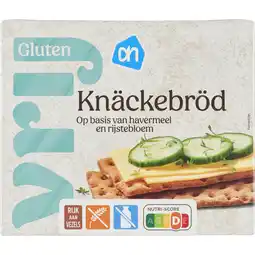 Albert Heijn AH Glutenvrij Vezelrijk knäckebröd aanbieding