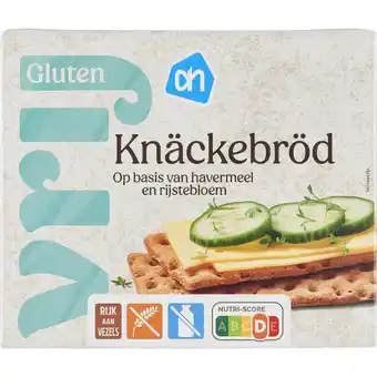 Albert Heijn AH Glutenvrij Vezelrijk knäckebröd aanbieding