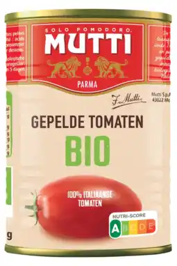 Albert Heijn Mutti Gepelde tomaten bio aanbieding