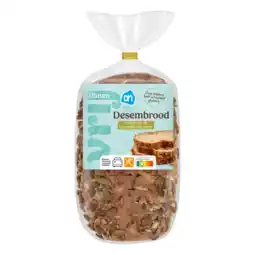 Albert Heijn AH Glutenvrij Desembrood pompoen- & zonnebloempitten aanbieding