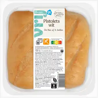 Albert Heijn AH Glutenvrij Pistolets wit aanbieding