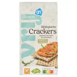 Albert Heijn AH Glutenvrij Biologisch crackers sesam & chiazaad aanbieding