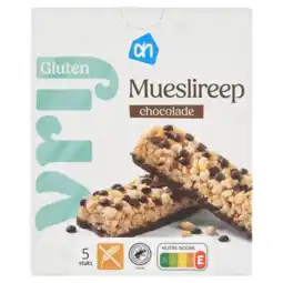 Albert Heijn AH Glutenvrij Mueslireep chocolade aanbieding