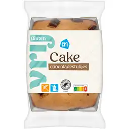 Albert Heijn AH Glutenvrij Cake chocolade stukjes aanbieding