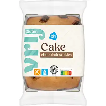 Albert Heijn AH Glutenvrij Cake chocolade stukjes aanbieding