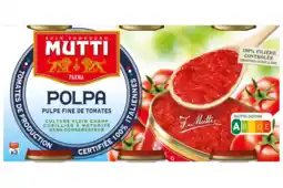 Albert Heijn Mutti Polpa fijne tomatenpulp 3-pack aanbieding