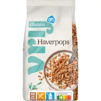 Albert Heijn AH Glutenvrij Vezelrijke haverpops aanbieding