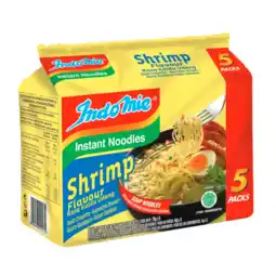 Albert Heijn Indo mie Noodles shrimp 5-pack aanbieding