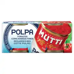 Albert Heijn Mutti Polpa fijne tomatenpulp 2-pack aanbieding