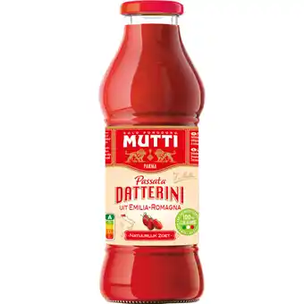 Albert Heijn Mutti Passata datterini gezeefde tomaten aanbieding