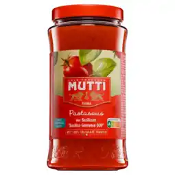 Albert Heijn Mutti Pastasaus met basilicum aanbieding