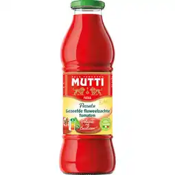 Albert Heijn Mutti Passata gezeefde tomaten basilicum aanbieding