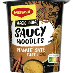 Albert Heijn Maggi Saucy noodles peanut aanbieding
