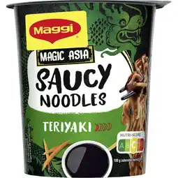 Albert Heijn Maggi Saucy noodles teriyaki aanbieding