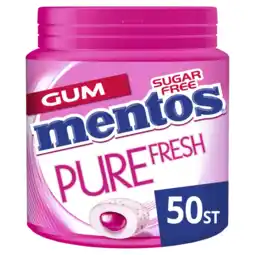 Albert Heijn Mentos Gum Pure fresh bubble fresh aanbieding