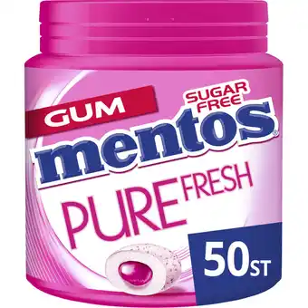 Albert Heijn Mentos Gum Pure fresh bubble fresh aanbieding