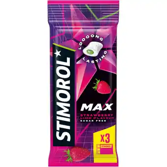 Albert Heijn Stimorol Max splash strawberry lime aanbieding