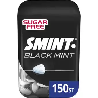 Albert Heijn Smint Black mint sugarfree value pack aanbieding