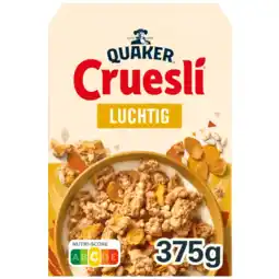 Albert Heijn Quaker Cruesli luchtig aanbieding