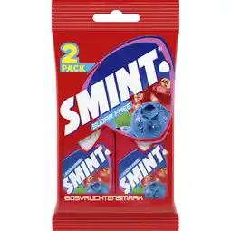 Albert Heijn Smint Bosvruchtensmaak sugarfree 2-pack aanbieding