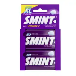 Albert Heijn Smint Red fruits XL mints sugarfree 2-pack aanbieding