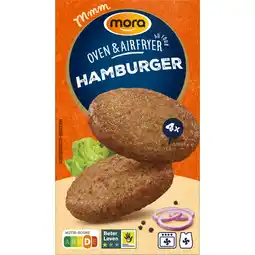 Albert Heijn Mora Oven & airfryer hamburgers aanbieding