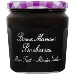 Albert Heijn Bonne Maman Bosbessen meer fruit minder suiker aanbieding