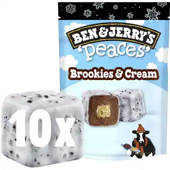 Albert Heijn Ben & Jerry's Peaces brookies & cream aanbieding