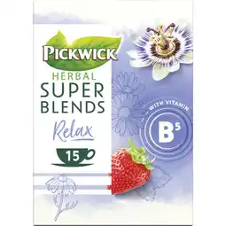 Albert Heijn Pickwick Super blends relax kruidenthee aanbieding
