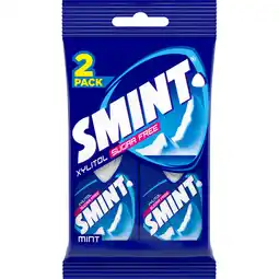 Albert Heijn Smint Mints sugarfree 2-pack aanbieding