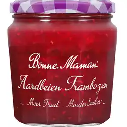 Albert Heijn Bonne Maman Aardbeien frambozen minder suiker aanbieding
