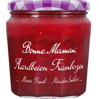 Albert Heijn Bonne Maman Aardbeien frambozen minder suiker aanbieding