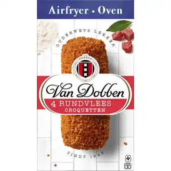 Albert Heijn Van Dobben Oven rundvlees croquetten aanbieding
